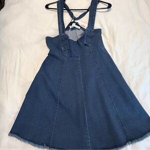 BCBG Blue Denim Mini Dress